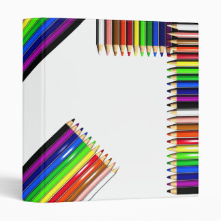 colour pencil crayons binder