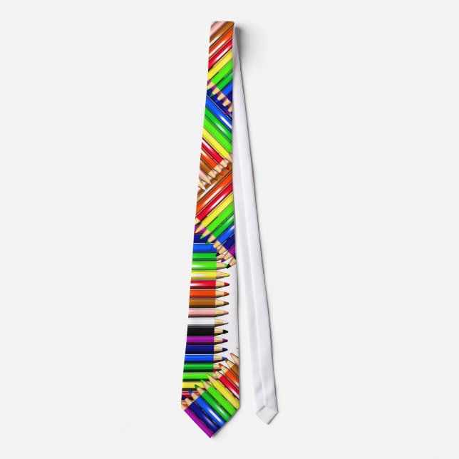 colour pencil tie (Front)