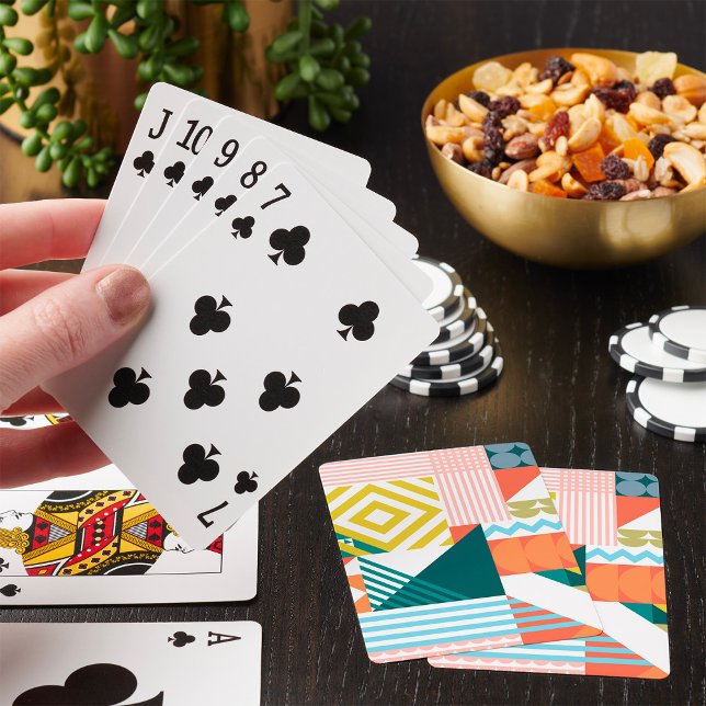 Colour Shapely Pattern Poker Cards (Creator Uploaded)