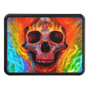 Colour Skull Hitch Cover