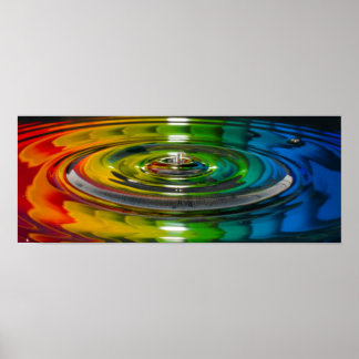 Colour splash poster