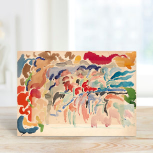 Colour Study Rik Wouters Card