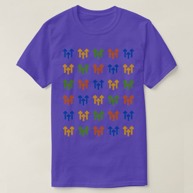 Coloured Arrows T-Shirt (Design Front)