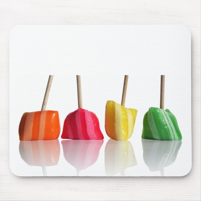 Coloured candies mouse pad (Front)