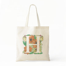 Coloured ‘H’ Design Tote Bag