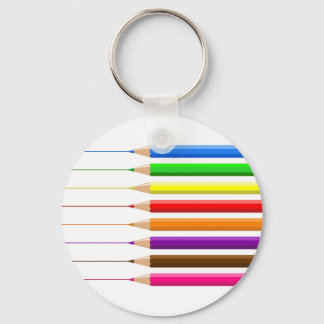 Coloured Pencils Keychain