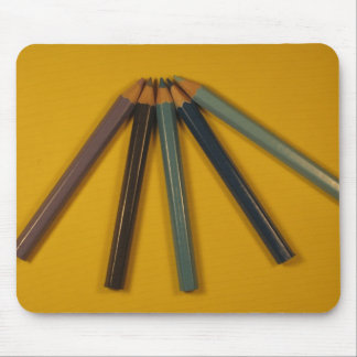 Coloured Pencils Mouse Pad