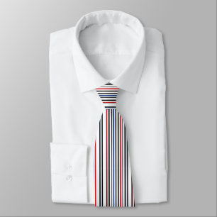 Coloured Stripes Pattern Neck Tie