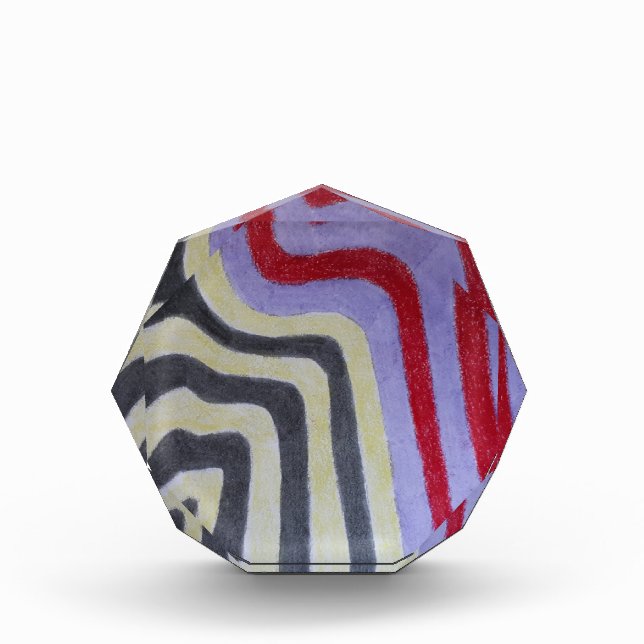 Coloured Waves Photo Block (Front)