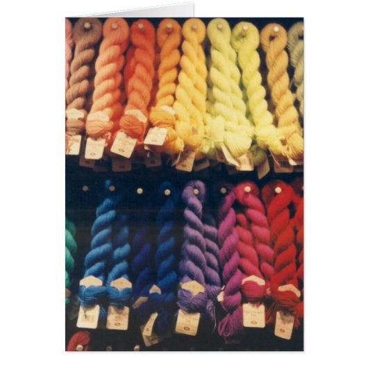 COLOURED YARNS LIBERTY CARDS (Front)