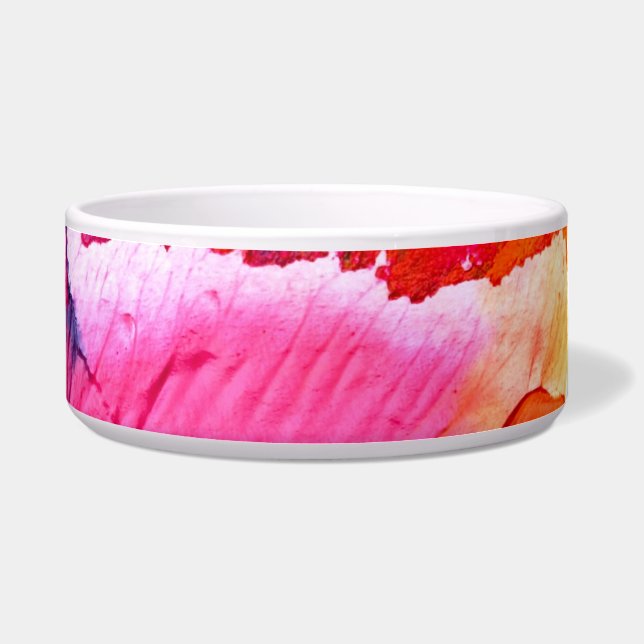 Colourful Abstract Painting Bowl (Front)