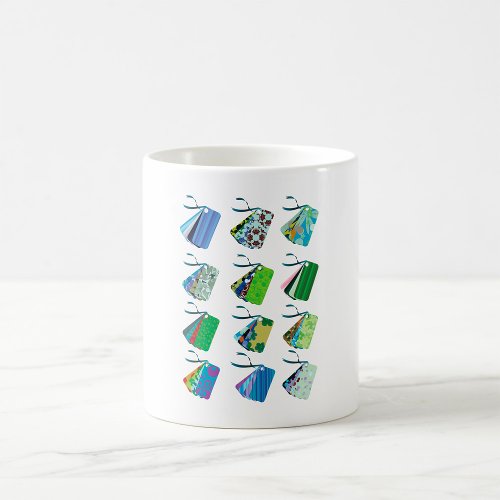 Colourful Bag Tags Coffee Mug