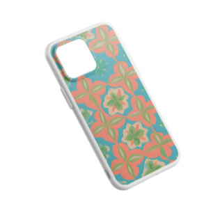 Colourful Blue and Orange Kaleidoscopic Pattern iPhone 11 Case