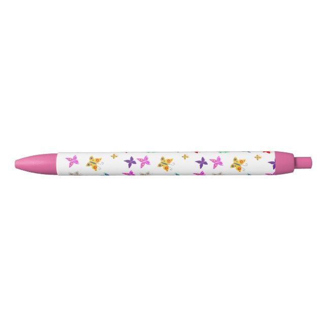Colourful Butterfly  Pen (Front)