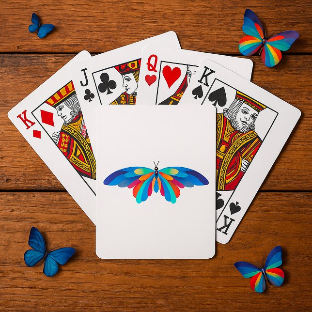 Colourful Butterfly Playing Cards (Creator Uploaded)