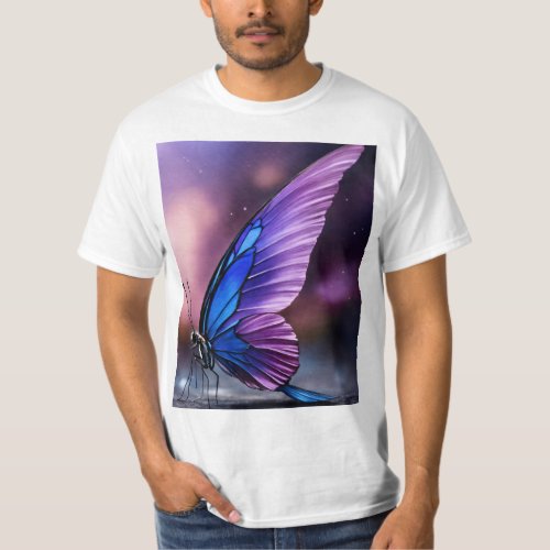 Colourful butterfly tshirt 