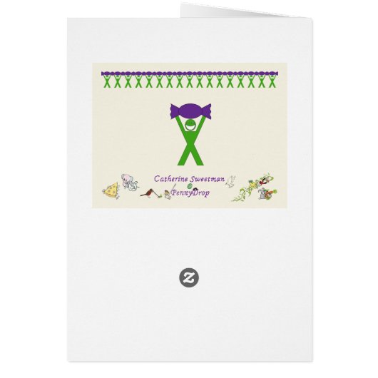 Colourful Chickens Cute Farm Animal Art Painting (Back)