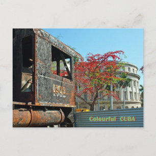 colourful Cuba Postcard