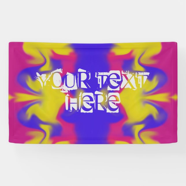 Colourful Customisable Banner (Horizontal)
