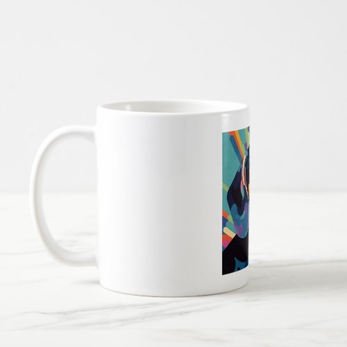 Colourful Dachshund 1  Coffee Mug