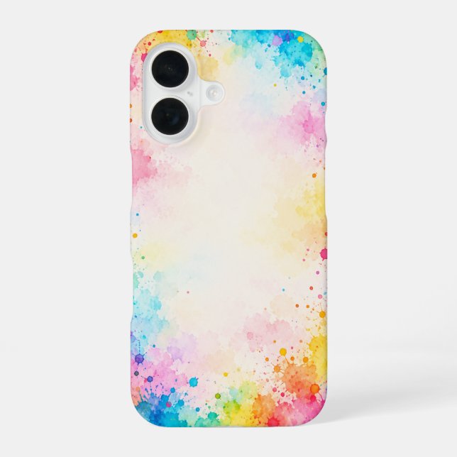 Colourful design  iphone case (Back)