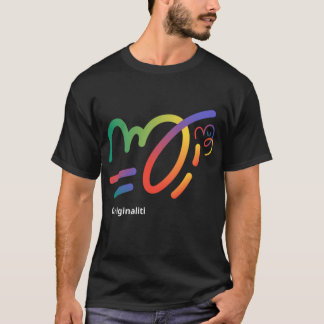 Colourful Design, Multi coloured T-Shirt