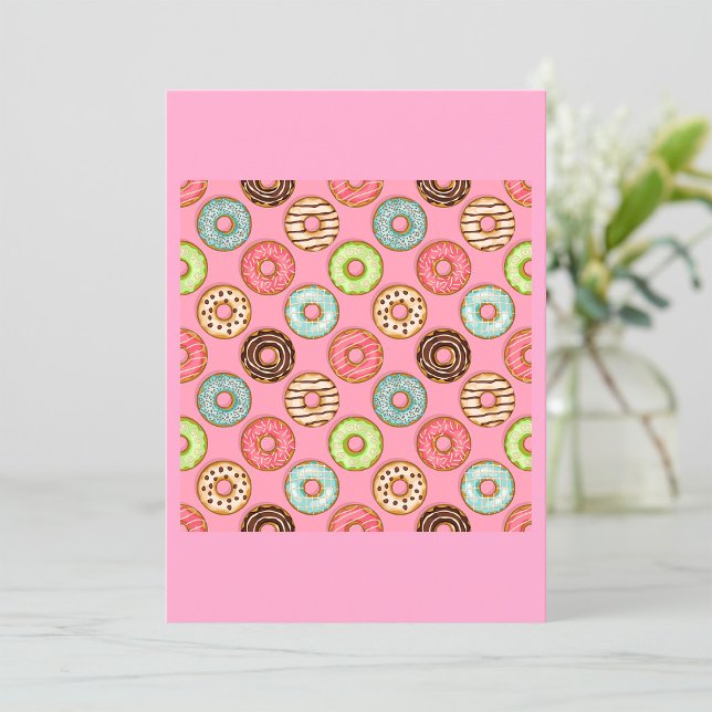 Colourful Donuts Invitation (Creator Uploaded)