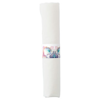 Colourful Dove Napkin Bands