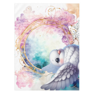 Colourful Dove Tablecloth