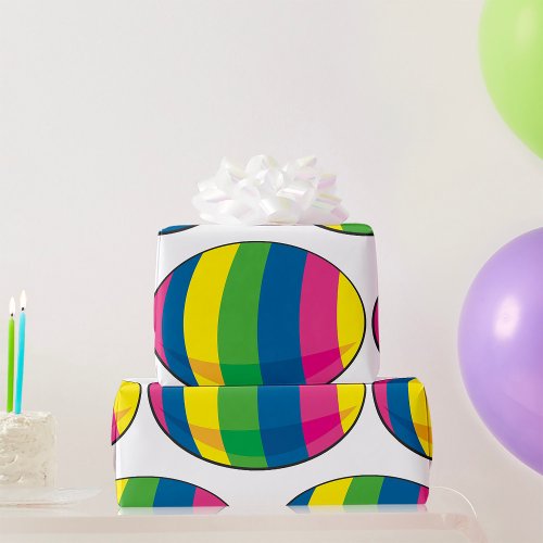 Colourful Egg Wrapping Paper