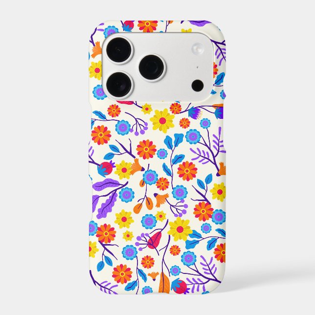 Colourful Exotic Floral Pattern-23146 Iphone Case (Back)