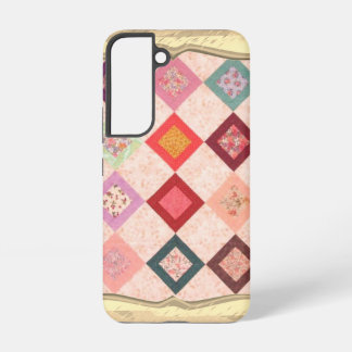 Colourful Fabrics Pattern Samsung Galaxy S22 Case