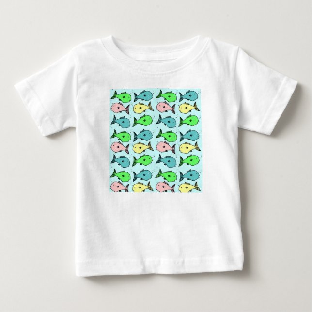 Colourful Fish - Baby's T-Shirt (Front)