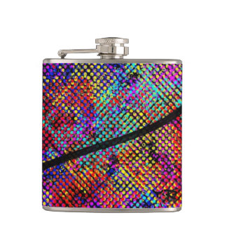 Colourful flask