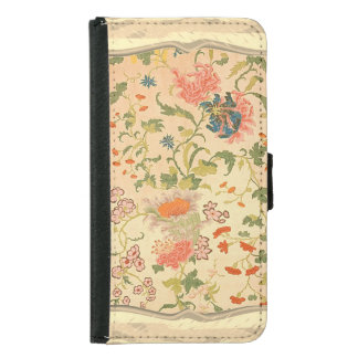 Colourful Flowers Wonderland Samsung Galaxy S5 Wallet Case
