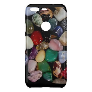 Colourful Gem Stones Uncommon Google Pixel Case