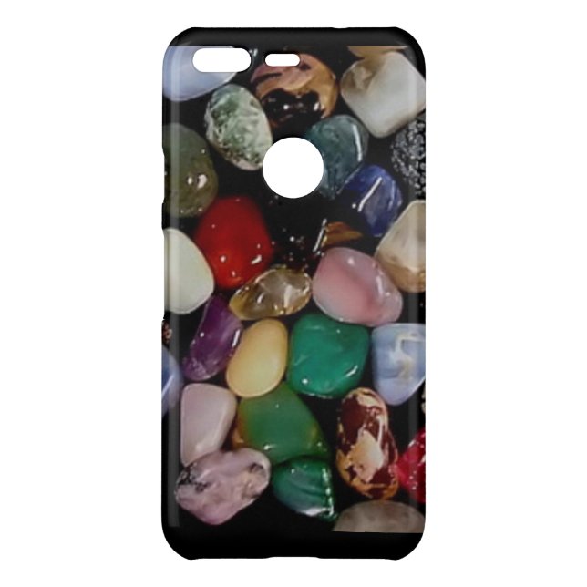 Colourful Gem Stones Uncommon Google Pixel Case (Back)