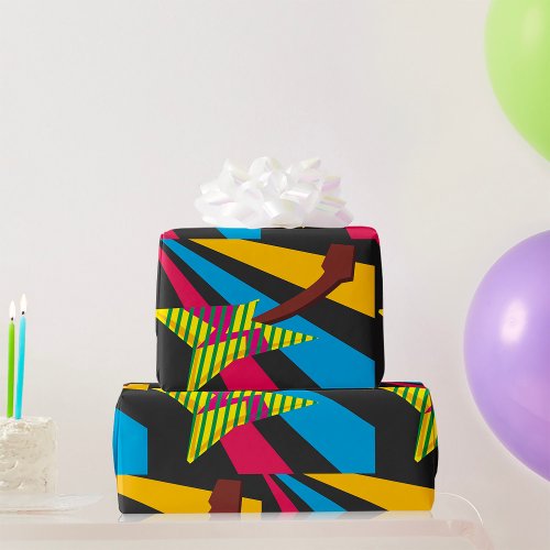 Colourful Guitar Wrapping Paper