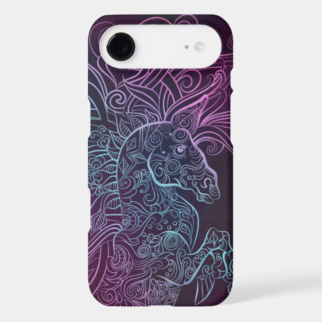 Colourful hand drawn horse Case-Mate samsung galaxy case (Back)