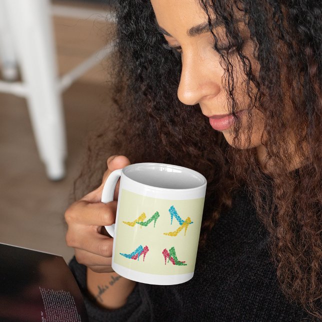 Colourful High Heels Mug (Creator Uploaded)