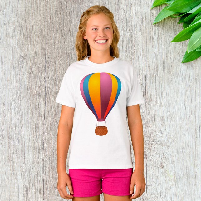 Colourful Hot Air Balloon T-Shirt (Creator Uploaded)