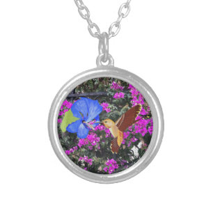 Colourful Hummingbird Necklace