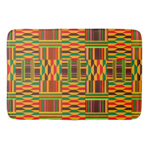 Colourful Kente Bath Mat
