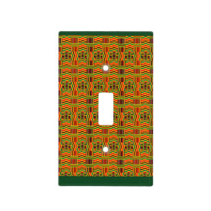 Colourful Kente Switch Cover