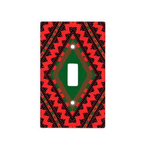 Colourful Kente Switch Cover