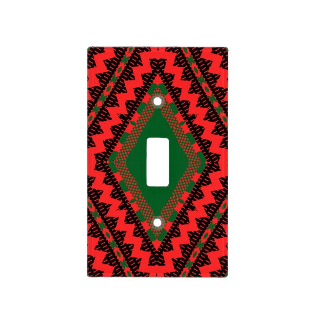 Colourful Kente Switch Cover (Front)