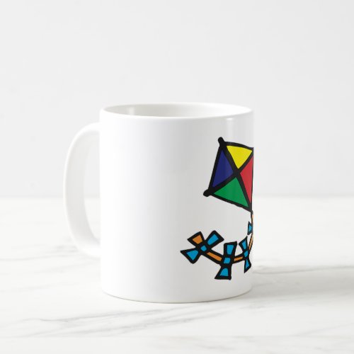 Colourful Kite Coffee Mug