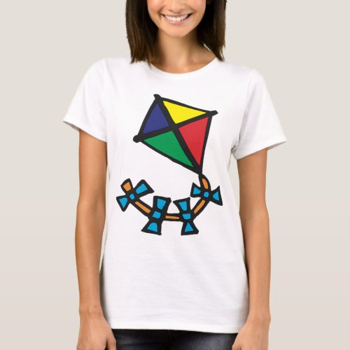 Colourful Kite T_Shirt