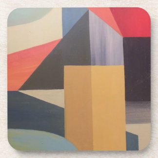 Colourful Mid-Century Modern style coasters .