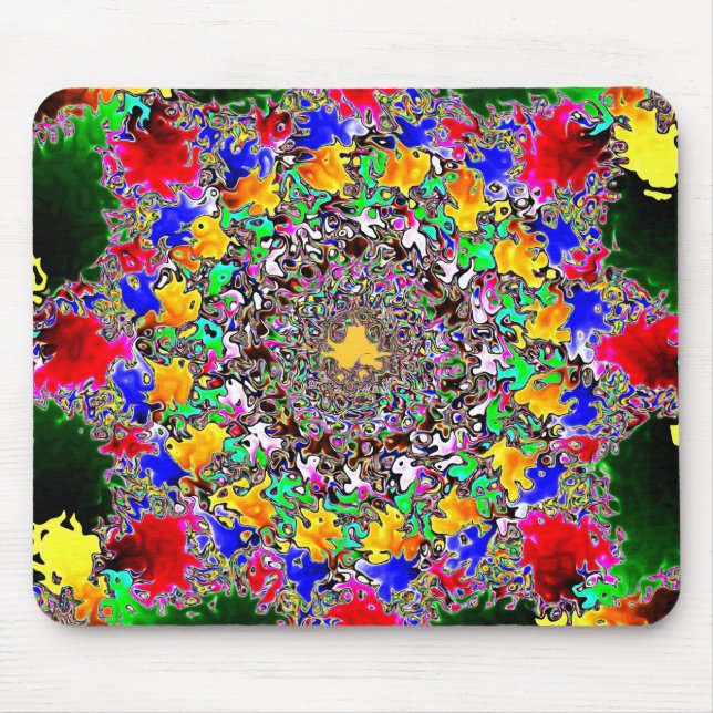 Colourful Mouse Pad (Front)